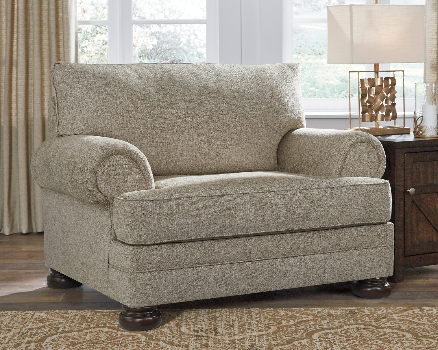 Kananwood Sofa, Loveseat, Chair and Ottoman at Walker Mattress and Furniture Locations in Cedar Park and Belton TX.