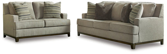 Kaywood Sofa and Loveseat at Walker Mattress and Furniture Locations in Cedar Park and Belton TX.