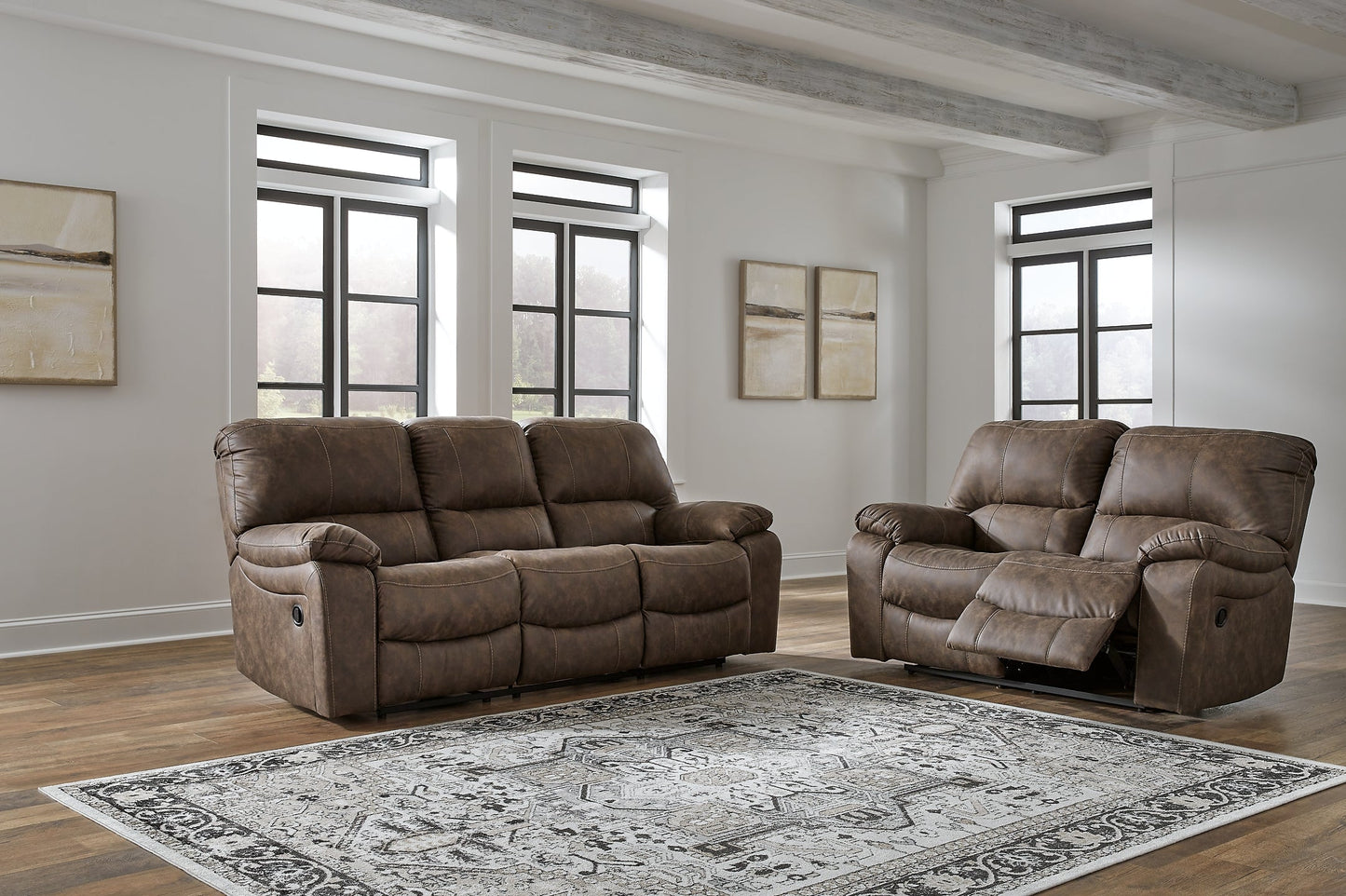 Kilmartin Sofa and Loveseat at Walker Mattress and Furniture Locations in Cedar Park and Belton TX.