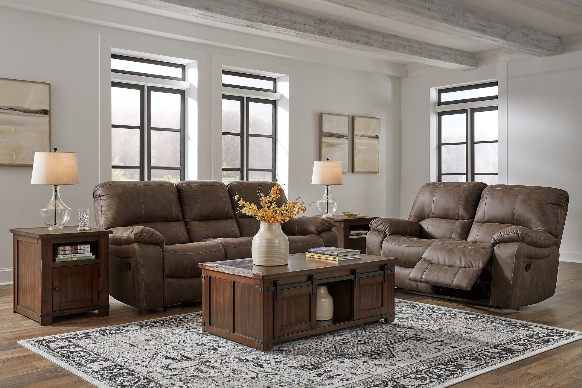 Kilmartin Sofa and Loveseat at Walker Mattress and Furniture Locations in Cedar Park and Belton TX.