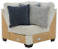 Lowder 3-Piece Sectional with Ottoman at Walker Mattress and Furniture Locations in Cedar Park and Belton TX.