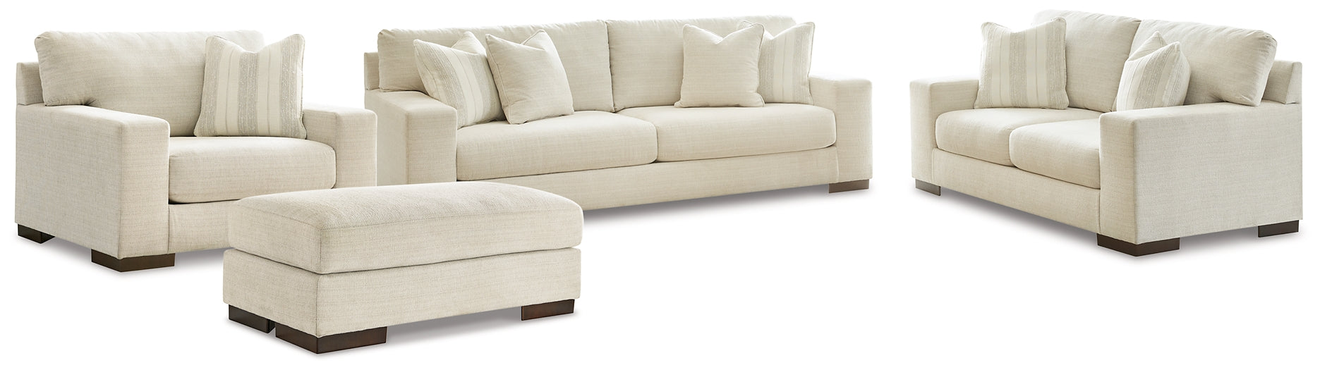 Maggie Sofa, Loveseat, Chair and Ottoman at Walker Mattress and Furniture Locations in Cedar Park and Belton TX.