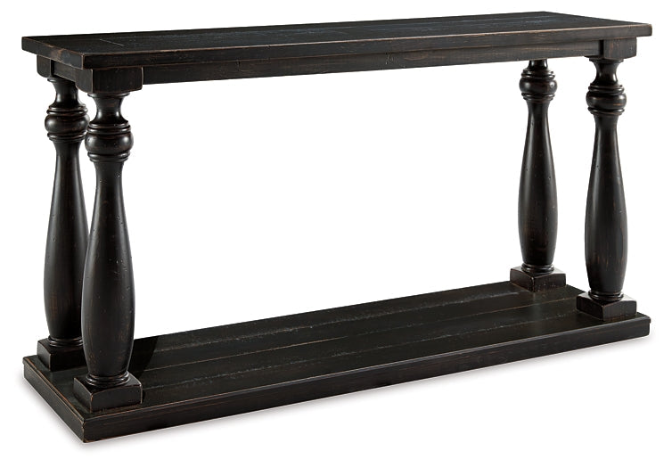 Mallacar Sofa Table at Walker Mattress and Furniture Locations in Cedar Park and Belton TX.