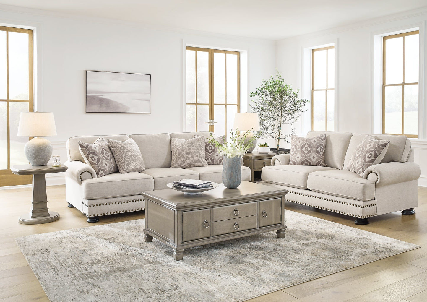 Merrimore Sofa and Loveseat at Walker Mattress and Furniture Locations in Cedar Park and Belton TX.