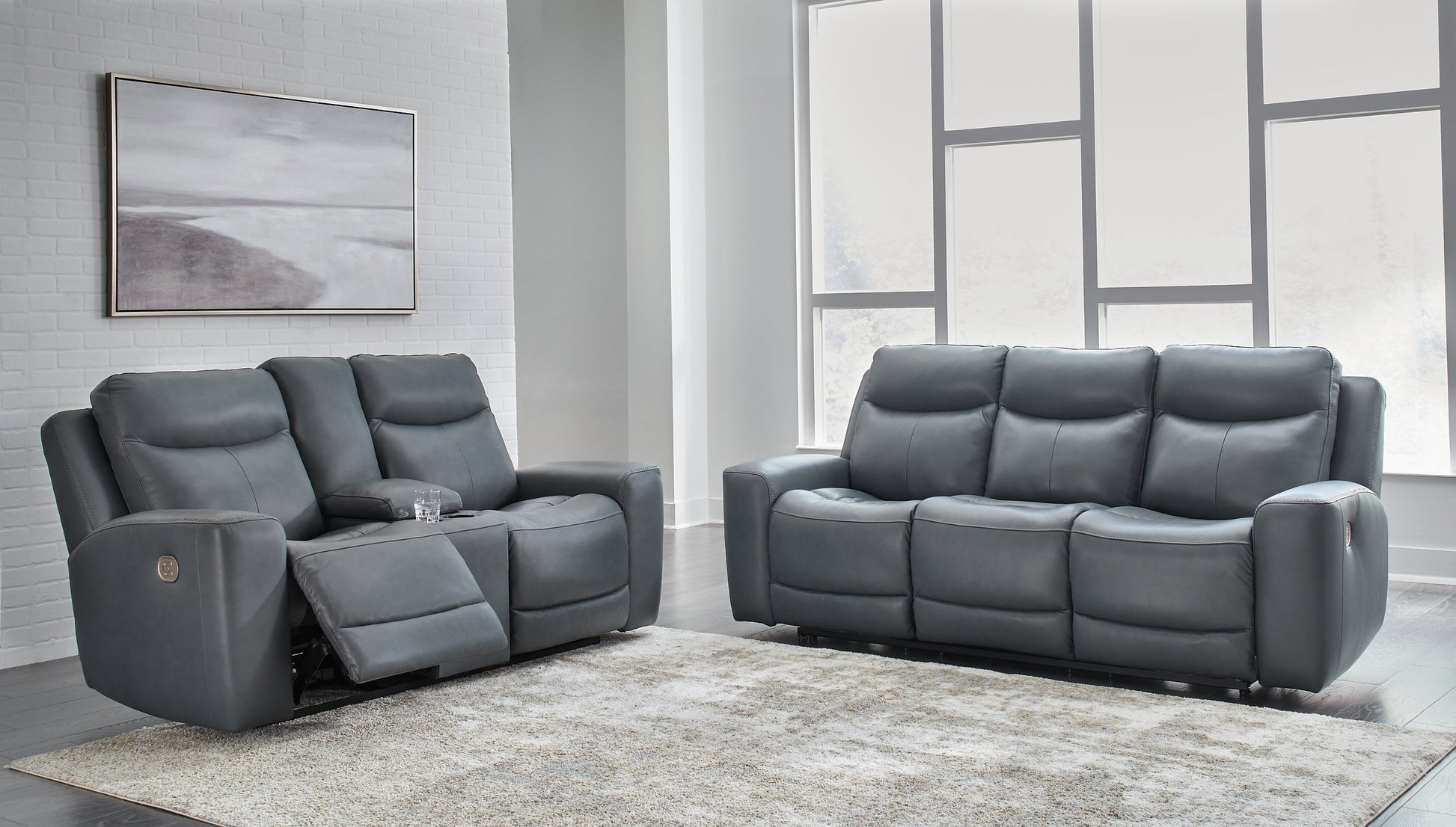 Mindanao Sofa and Loveseat at Walker Mattress and Furniture Locations in Cedar Park and Belton TX.