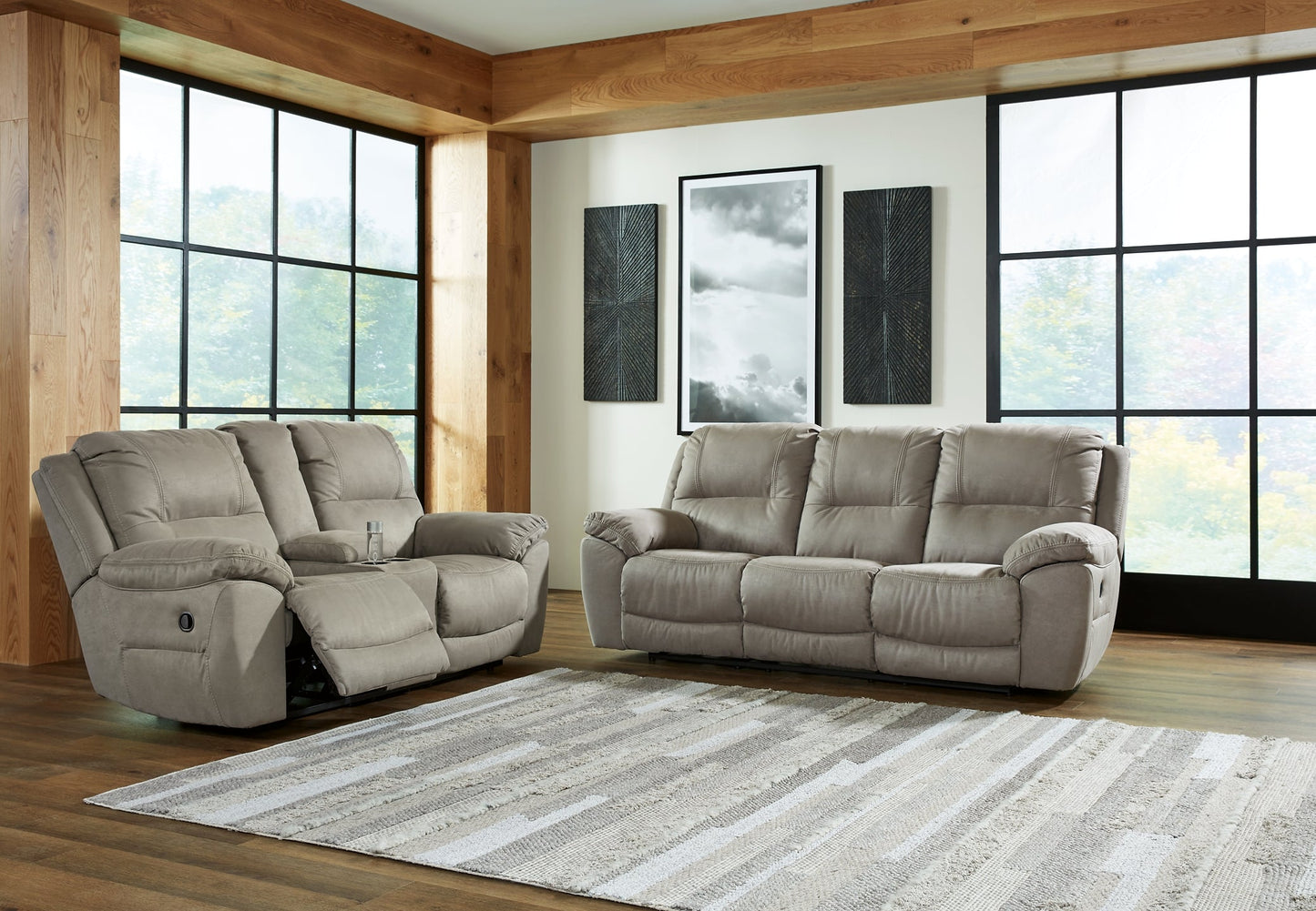 Next-Gen Gaucho Sofa, Loveseat and Recliner at Walker Mattress and Furniture Locations in Cedar Park and Belton TX.