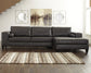 Nokomis 2-Piece Sectional with Ottoman at Walker Mattress and Furniture Locations in Cedar Park and Belton TX.