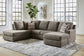 O'Phannon 2-Piece Sectional with Ottoman at Walker Mattress and Furniture Locations in Cedar Park and Belton TX.