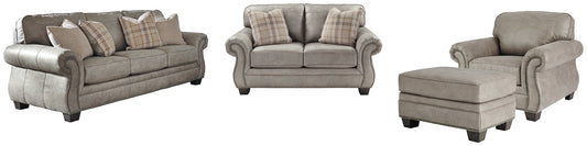 Olsberg Sofa, Loveseat, Chair and Ottoman at Walker Mattress and Furniture Locations in Cedar Park and Belton TX.