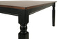 Owingsville Dining Table and 6 Chairs at Walker Mattress and Furniture Locations in Cedar Park and Belton TX.