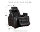 Party Time Sofa and Recliner at Walker Mattress and Furniture Locations in Cedar Park and Belton TX.