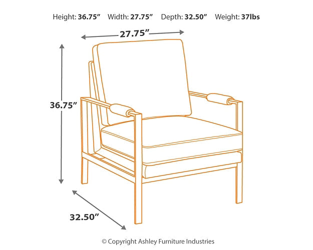 Peacemaker Accent Chair at Walker Mattress and Furniture Locations in Cedar Park and Belton TX.