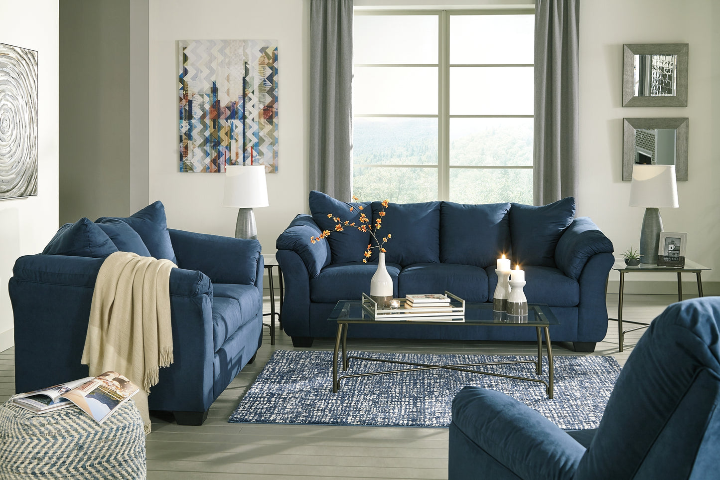 Darcy Sofa, Loveseat and Recliner