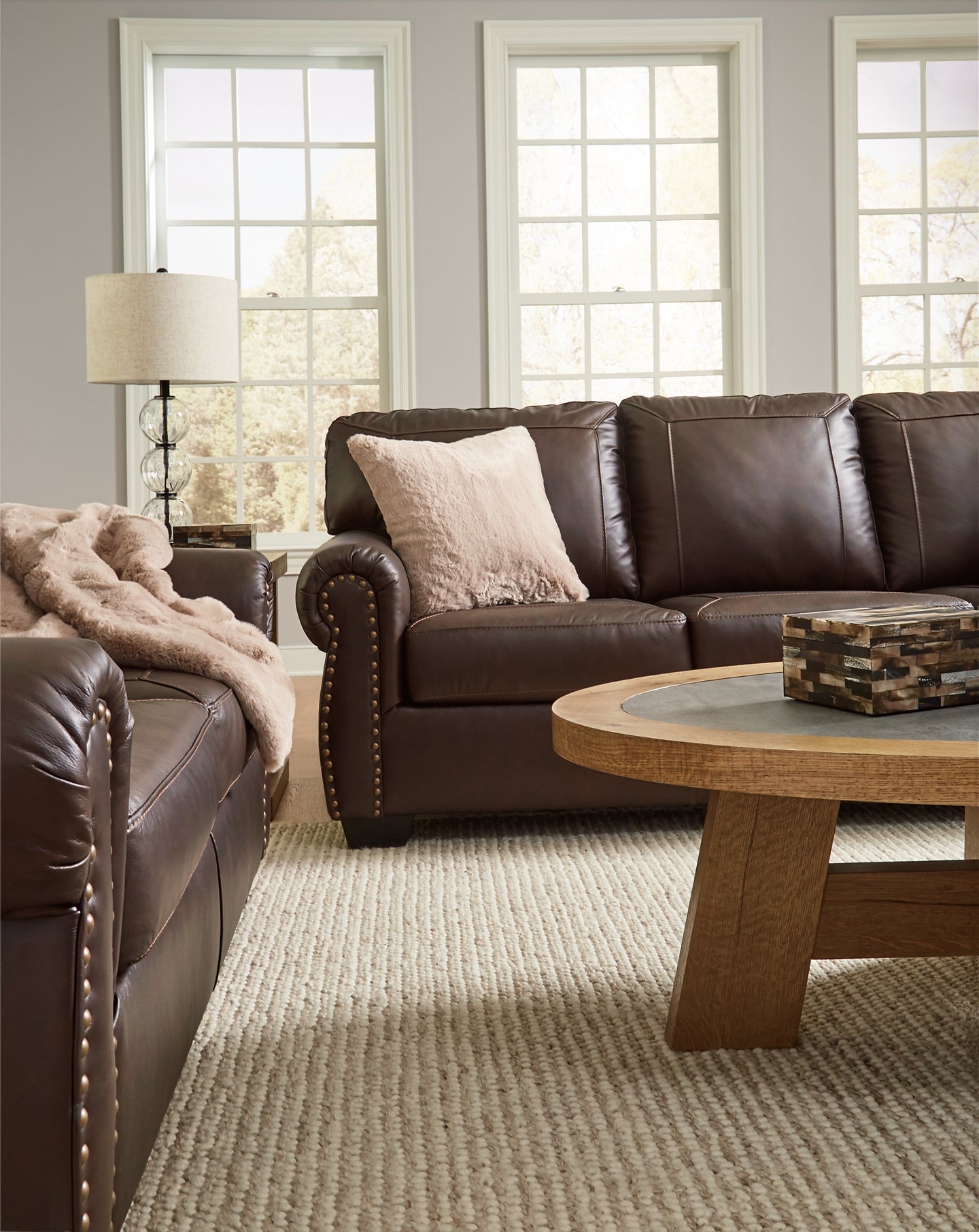 Colleton Sofa and Loveseat